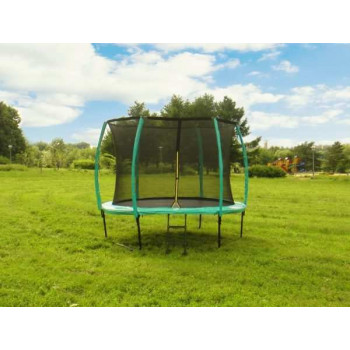 Батут Diamond Fitness Black Edition 10ft (305 см) с защитной сеткой и лестницей