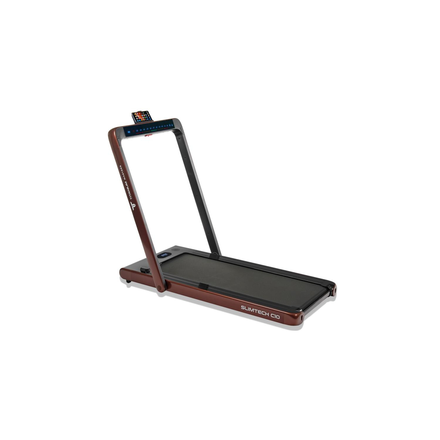Беговая дорожка Titanium Masters Slimtech C10 (коричневая)