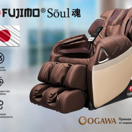 Массажное кресло FUJIMO SOUL F730 Коричневый