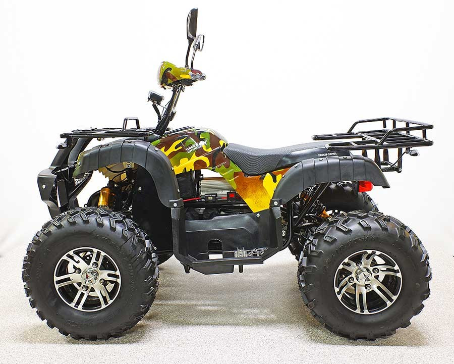 Квадроцикл GreenCamel Сахара AWD 4x4 (60V 2x2kW R10 alum Дифференциал)