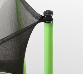 ARLAND Батут 10FT с внутренней страховочной сеткой и лестницей (Light green)