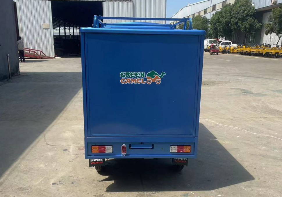 Трицикл грузовой GreenCamel Тендер E1500 (60V 1200W) кабина, BOX, понижающая