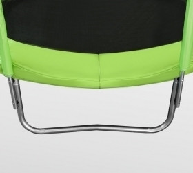 ARLAND Батут 10FT с внутренней страховочной сеткой и лестницей (Light green)