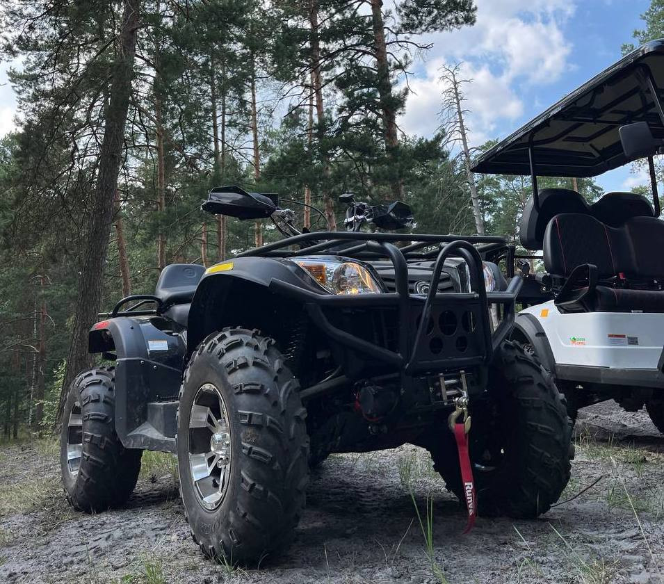 Квадроцикл GreenCamel Сахара A14К 4x4 Monster (14kW 90 км/ч) блокировка
