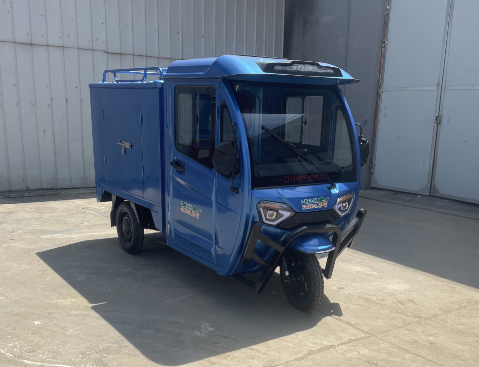 Трицикл грузовой GreenCamel Тендер E1500 (60V 1200W) кабина, BOX, понижающая